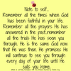 God Will Do It Again