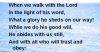quote prayer When we walk with the Lord God color blue obey in the light .jpg