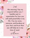 In Jesus' Name I Pray