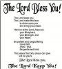 quote prayer Ayo the Lord bless you shine His Face upon you white .jpg