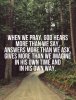 quote prayer When we pray God hears more gives in His own time and His own way forest.jpg