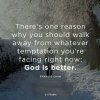 quote prayer Ayo temptation one reason to go away God is better.jpg