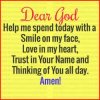 quote prayer morning Dear God help me spend today with You in my heart positive color yellow.jpg