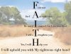 quote prayer fear faith fear trust strength Lord God not for I am with you color.jpg