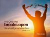 Jesus Christ breaks open the way and goes before us.jpg