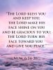 quote prayer the Lord bless you and keep you pink clouds nuages romantic .jpg