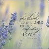 quote prayer psalm thanks to the Lord God for his Love.jpg