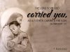 Jesus our father carries us as his son.jpg