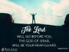 Jesus Christ go beforeand will be rear guard to us.jpg