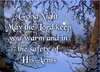 quote prayer night evening good night may the Lord God keep you warm safe in the safety of His...jpg