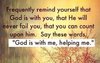 quote prayer faith doubt fear help strength faith frequently remind yourself that the Lord God...jpg