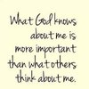 quote prayer others speak words say what God knows about me is more important than what others...jpg