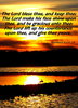 quote prayer the Lord bless thee and keep thee evening sun set.jpg