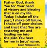 quote prayer Ayo morning bless today day release past poor choices trust leading me to plan ps...jpg