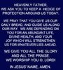 quote prayer afirst heal Ayo day morning protection daily guide us abundant life health joy ha...jpg