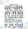 quote prayer psalm flowers hope faith may the God of hope fill you with joy and peace blessing...jpg