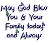 quote prayer God Lord bless you your family today always .jpg