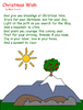 quote prayer Christmas good wish and New Year color .gif