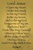 quote prayer Lord Jesus I opn my heart i invite You inside new day yellow color future change.jpg