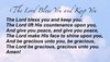 quote prayer the Lord bless you and keep you nuages blue sky .jpg