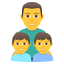 👨‍👦‍👦