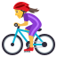 Woman biking :woman_biking: 🚴♀️