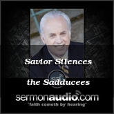Savior Silences the Sadducees