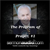 The Program of Prayer, #1