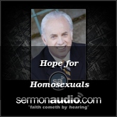 Hope for Homosexuals