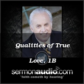 Qualities of True Love, 1B