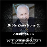 Bible Questions & Answers, 61