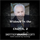 Widows in the Church, 2