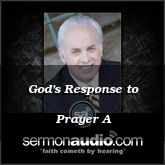 God's Response to Prayer A