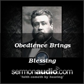 Obedience Brings Blessing