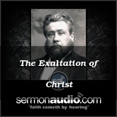 The Exaltation of Christ