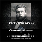 First and Great Commandment