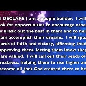 Speaking God's favor over your life