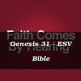 Genesis 31 - ESV Bible