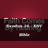 Exodus 16 - ESV Bible