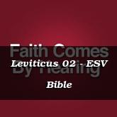 Leviticus 02 - ESV Bible