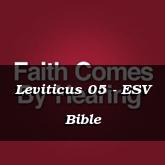 Leviticus 05 - ESV Bible