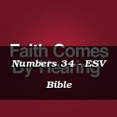 Numbers 34 - ESV Bible