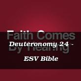 Deuteronomy 24 - ESV Bible