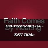 Deuteronomy 34 - ESV Bible