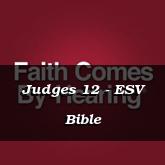 Judges 12 - ESV Bible
