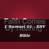 1 Samuel 01 - ESV Bible