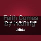 Psalms 007 - ESV Bible