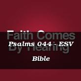 Psalms 044 - ESV Bible