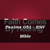 Psalms 051 - ESV Bible