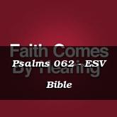 Psalms 062 - ESV Bible